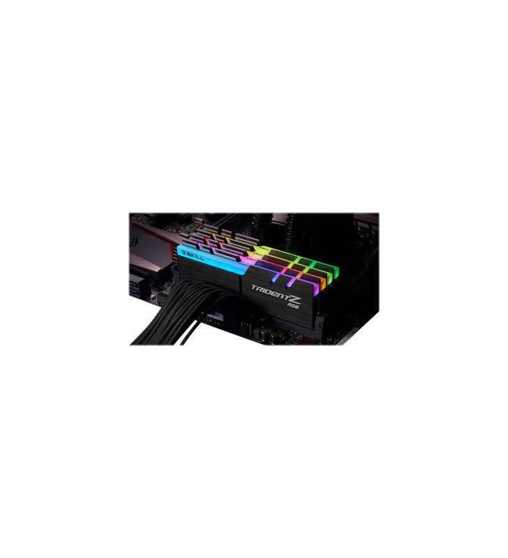 G.Skill TridentZ RGB Series - DDR4 - kit - 32 GB: 4 x 8 GB - DIMM 288-pin - 3600 MHz / PC4-28800 - unbuffered