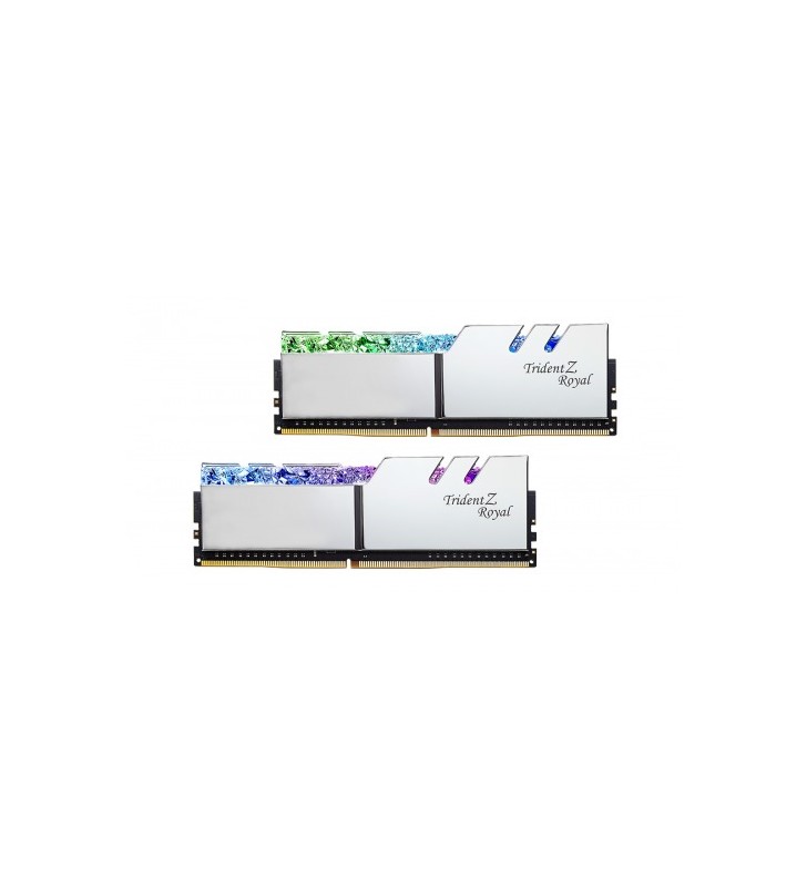 G.Skill Trident Z Royal Series - DDR4 - kit - 16 GB: 2 x 8 GB - DIMM 288-pin - 3600 MHz / PC4-28800 - unbuffered