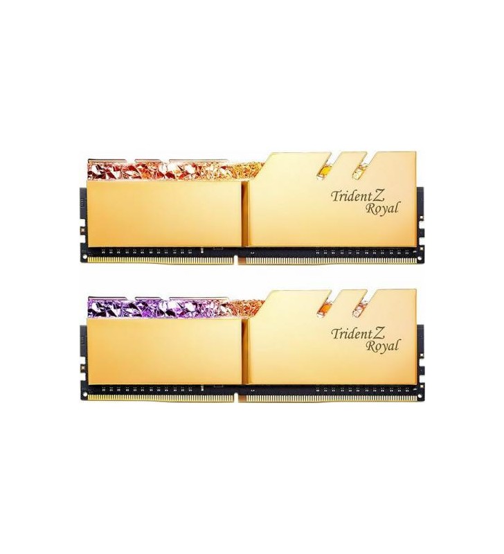 G.Skill Trident Z Royal Series - DDR4 - kit - 16 GB: 2 x 8 GB - DIMM 288-pin - 5333 MHz / PC4-42600 - unbuffered