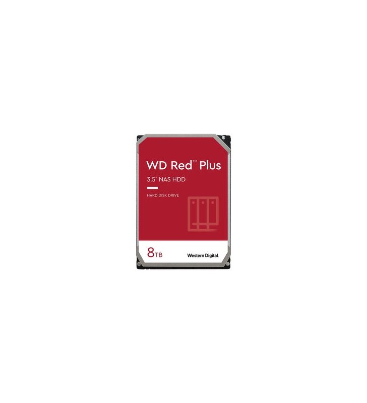 WD Red Plus NAS Hard Drive WD80EFZZ - hard drive - 8 TB - SATA 6Gb/s