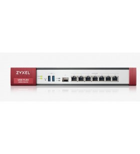 ZYXEL USG Flex Firewall 7 Gigabit user-definable ports 1xSFP 2xUSB with 1 Yr UTM bundle